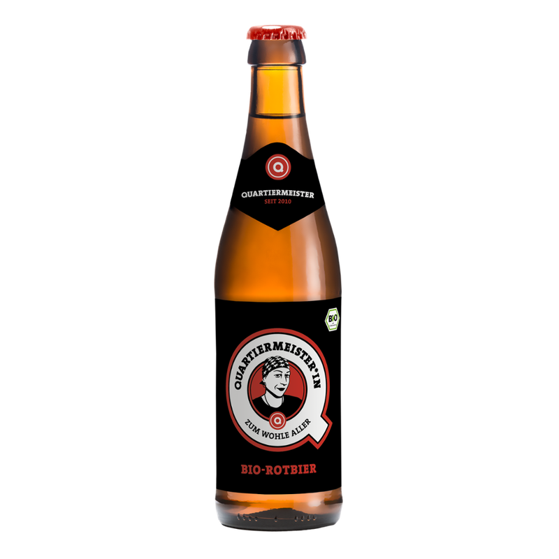 Quartiermeister*in - Zum Wohle Aller Quartiermeister Nord - Bio-Rotbier 0,33l - Produktbild