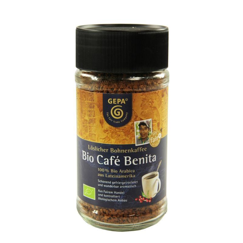 GEPA - The Fair Trade Company Bio Café Benita, gefriergetrocknet - Produktbild