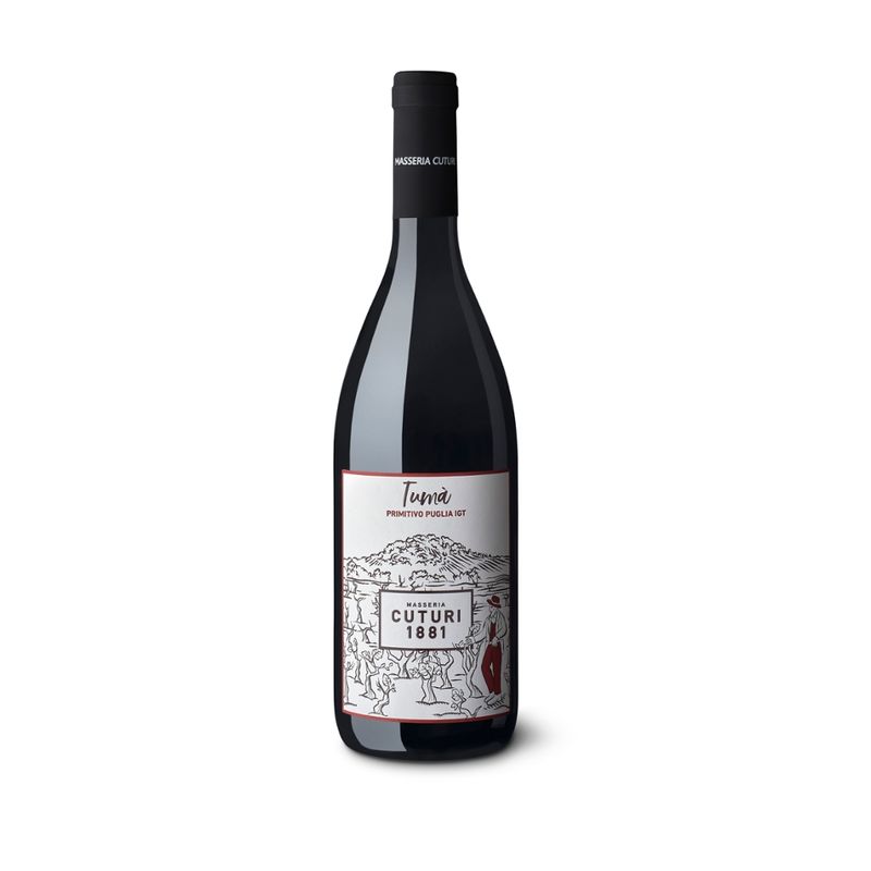 Masseria Cuturi 1881 TUMÀ Primitivo Puglia IGT - Produktbild