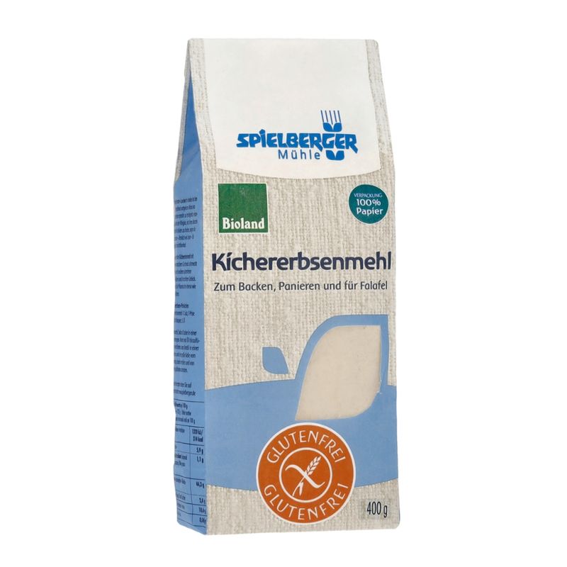 Spielberger Mühle Kichererbsenmehl, glutenfrei, bioland - Produktbild