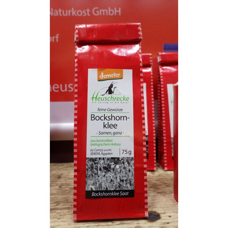 Heuschrecke Bockshornklee, Demeter, Samen ganz, SEKEM Ägypten, kbA - Produktbild