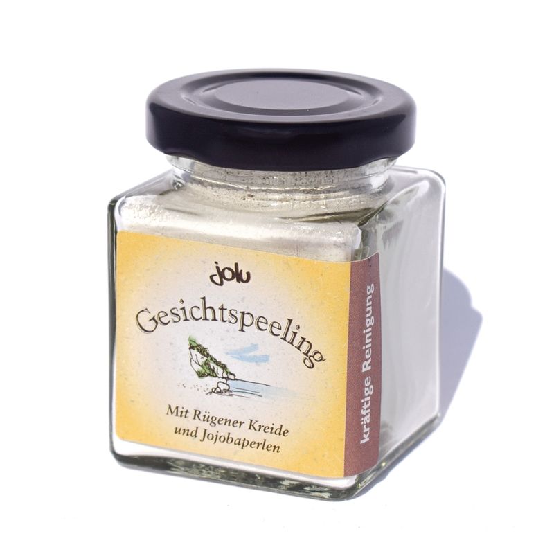 jolu Naturkosmetik Gesichtspeeling Jojobaperlen - Produktbild