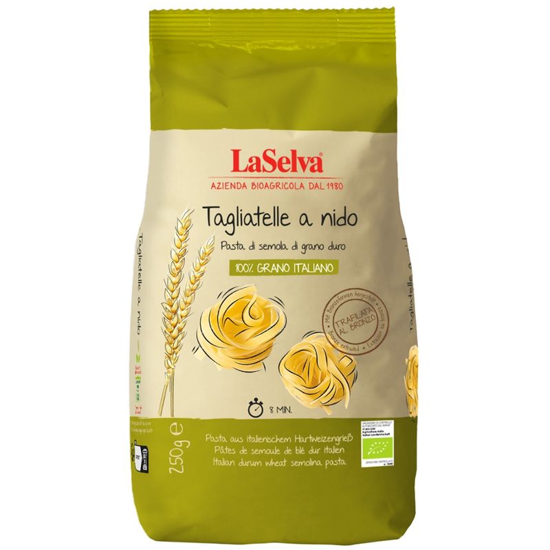 LaSelva Tagliatelle - Teigwaren aus Hartweizengrieß - Produktbild