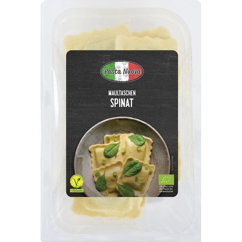 Pasta Nuova Frische Maultaschen mit Spinat - Produktbild