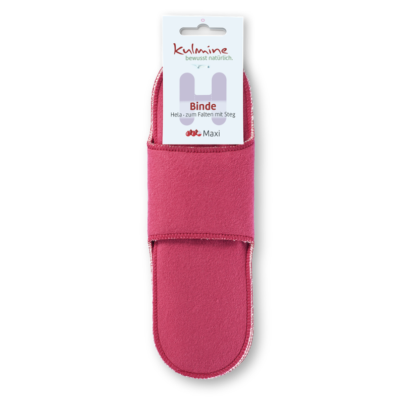 Kulmine Stoffbinde • Hela • maxi • Himbeere - Produktbild