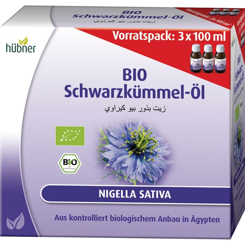 Hübner BIO Schwarzkümmel-Öl Vorratspackung - Produktbild
