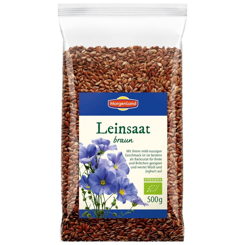 MorgenLand Leinsaat braun - Produktbild