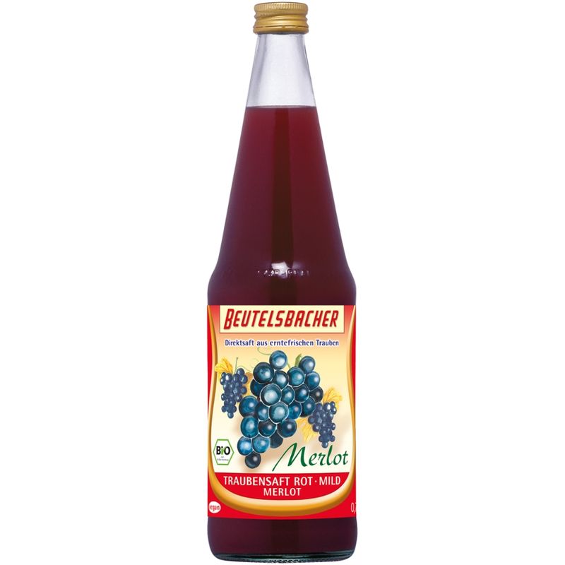 BEUTELSBACHER Traubensaft rot Merlot - Produktbild