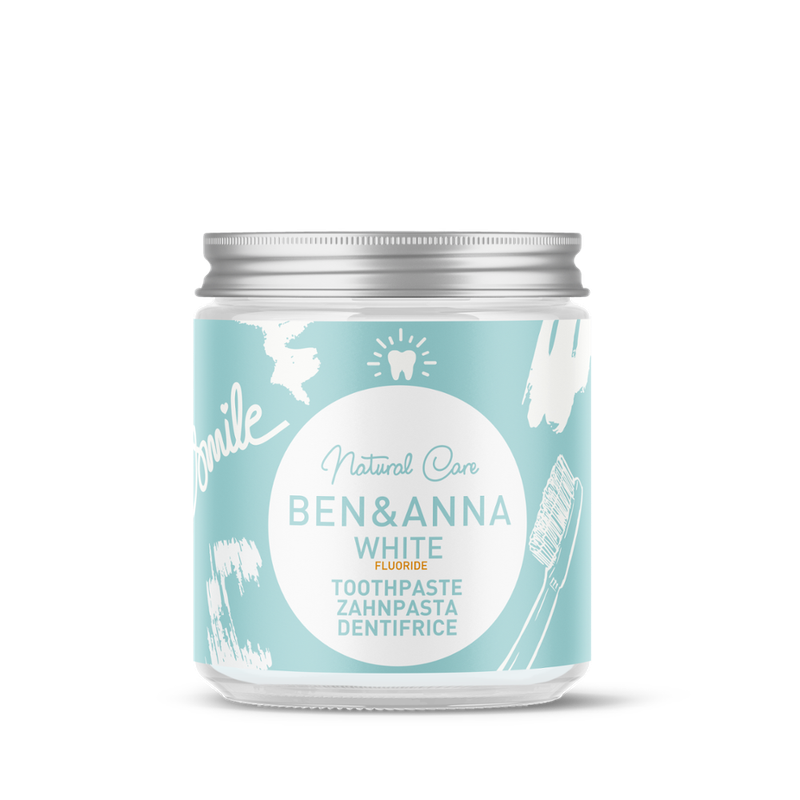Ben&Anna Natural Care Ben& Anna Natural Care Natural Toothpaste White with Fluoride - Produktbild