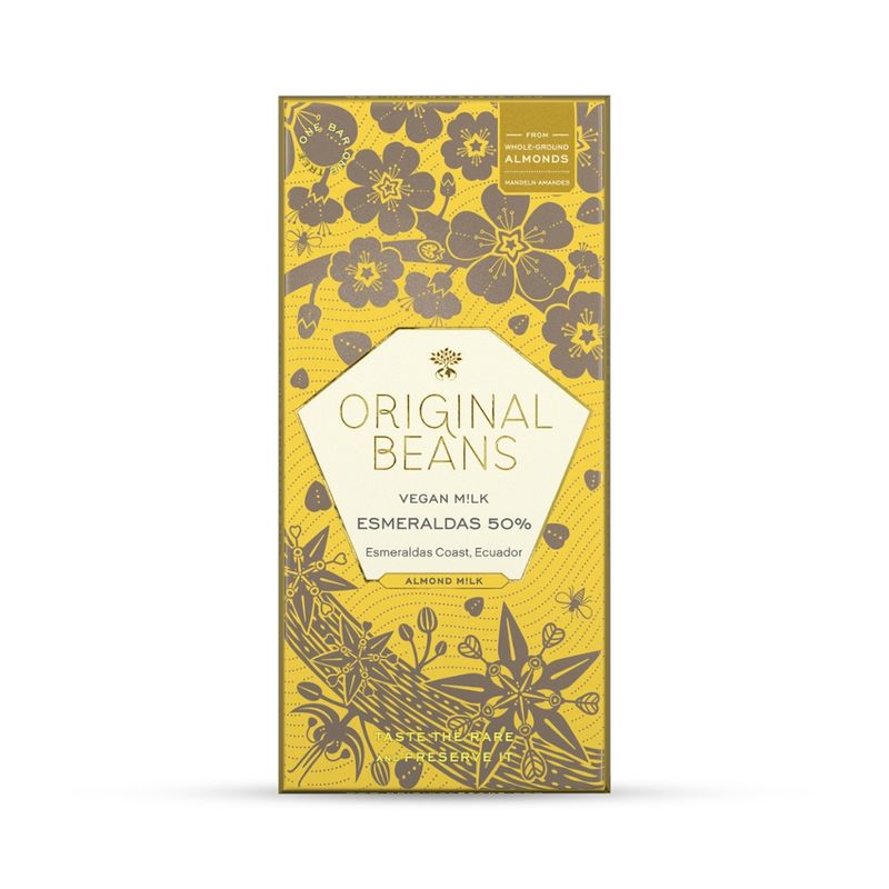 Original Beans Original Beans Esmeraldas 50% Vegan M!lk Bio vegane Schokolade - Produktbild