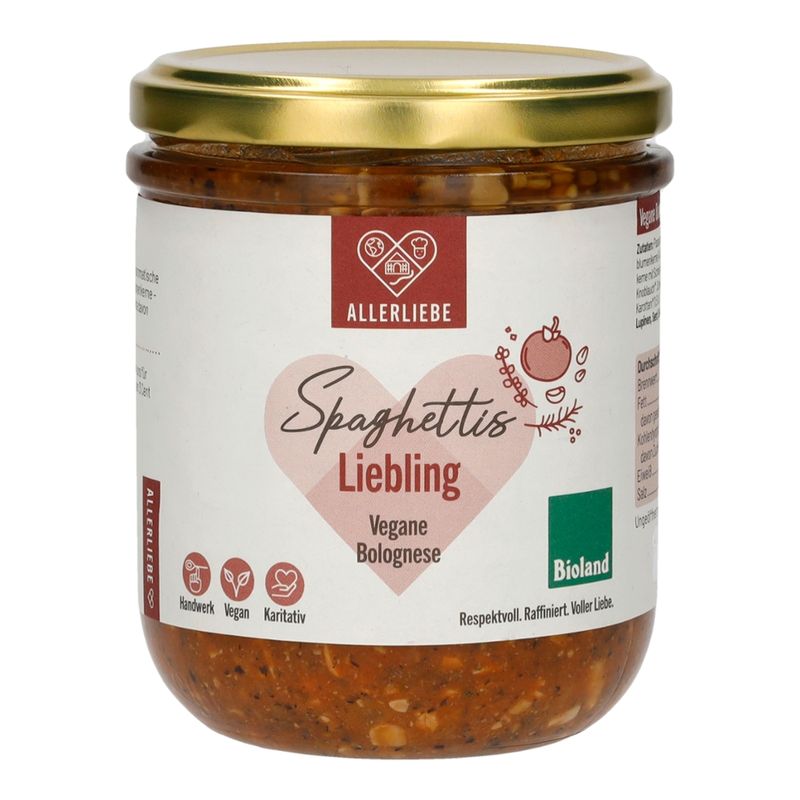 ALLERLIEBE ALLERLIEBE Bioland Vegane Bolognese 420g - Produktbild