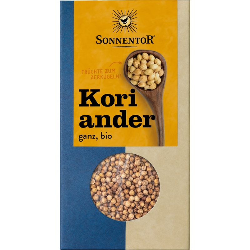 Sonnentor Koriander ganz, Packung - Produktbild
