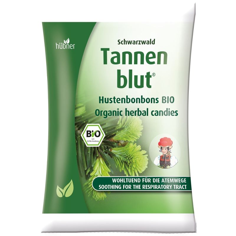 Hübner Tannenblut® Hustenbonbons BIO - Produktbild