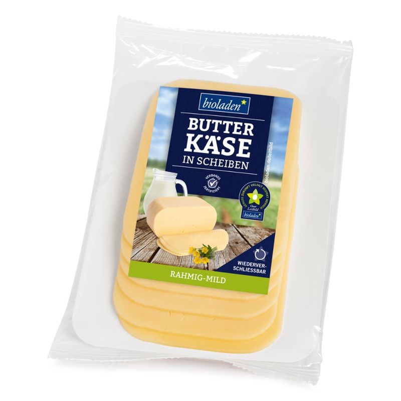 bioladen Butterkäse, in Scheiben - Produktbild