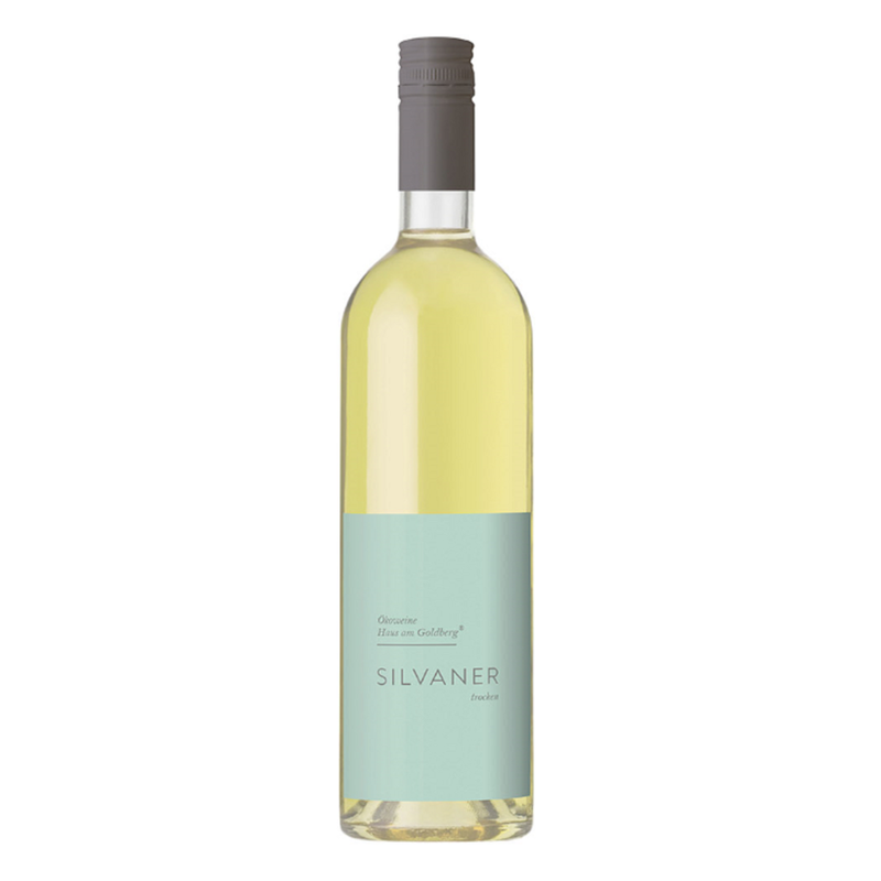 Weinhaus Krauss Bio Silvaner Weißwein Qualitätswein 0,75 L Basic-Linie - Produktbild