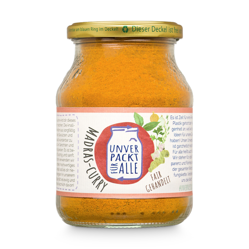 Unverpackt für alle Curry, EG Bio, MMP-gr, 275g - Produktbild