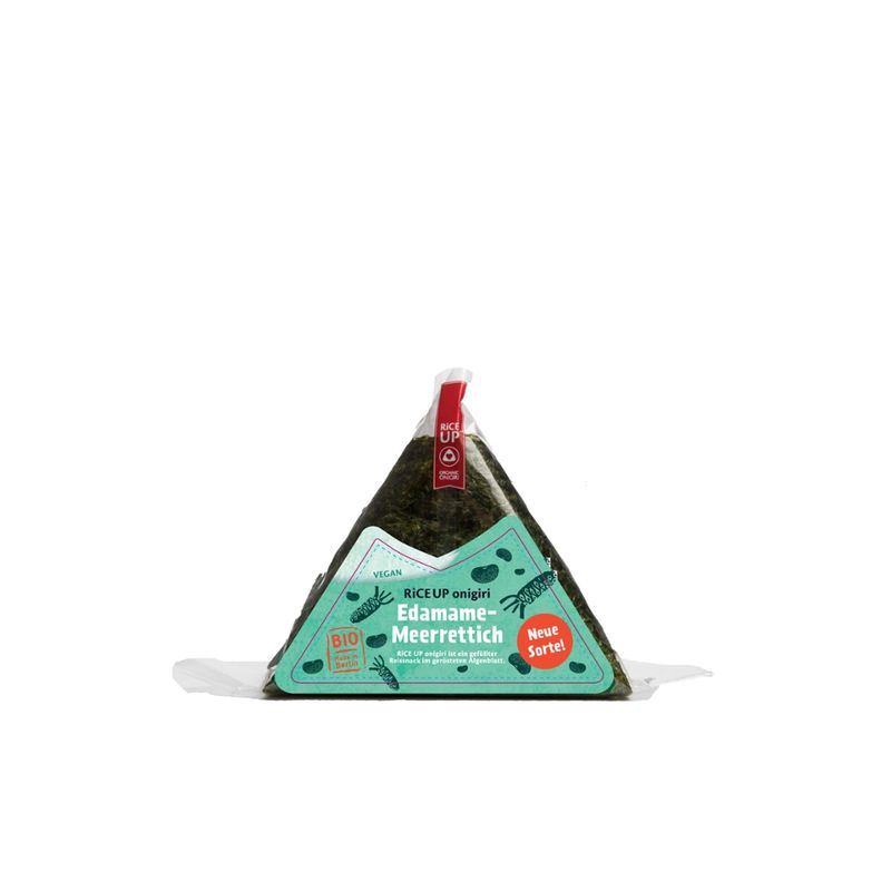 RiCE UP RiCE UP onigiri Edamame-Meerrettich - Produktbild