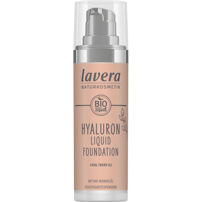 lavera Hyaluron Liquid Foundation -Cool Ivory 02- - Produktbild
