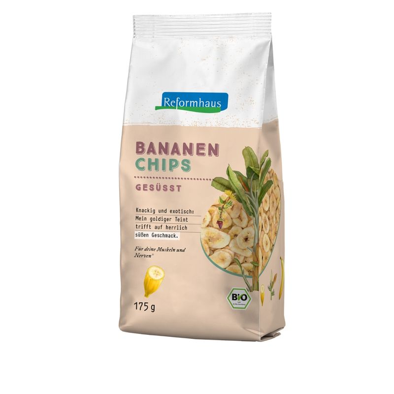 Reformhaus Bananen-Chips honey-dipped - Produktbild