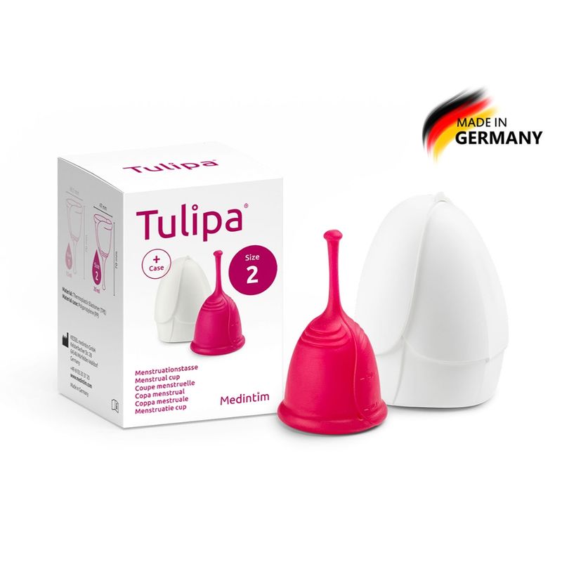 MEDINTIM Tulipa menstrual cup size 2 - Produktbild