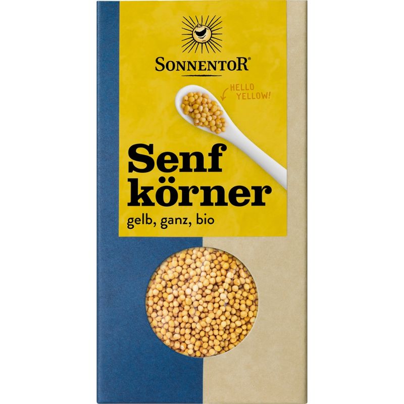 Sonnentor Senfkörner gelb ganz, Packung - Produktbild