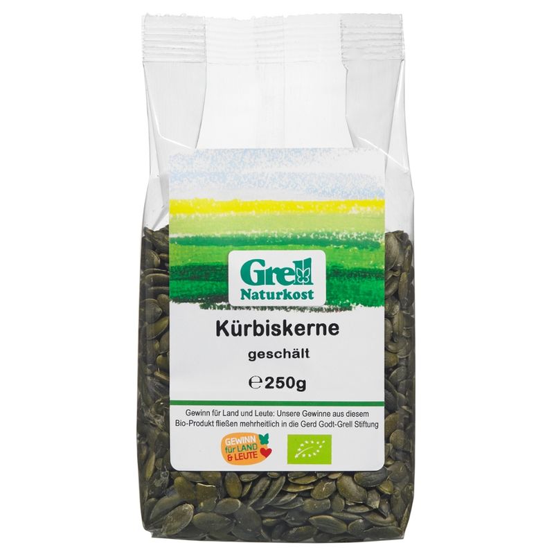 Grell Naturkost Kürbiskerne geschält - Produktbild