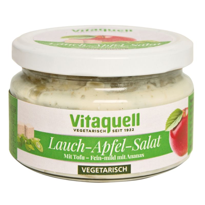 Vitaquell Lauch-Apfel-Tofu-Salat, vegetarisch - Produktbild