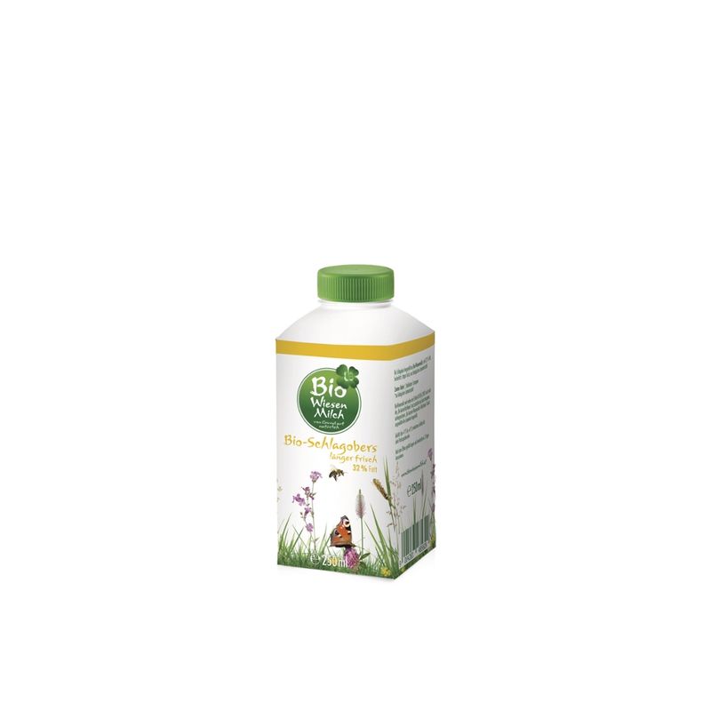 BioWiesenmilch Bio Wiesenmilch Schlagobers ESL 32% Fett - Produktbild