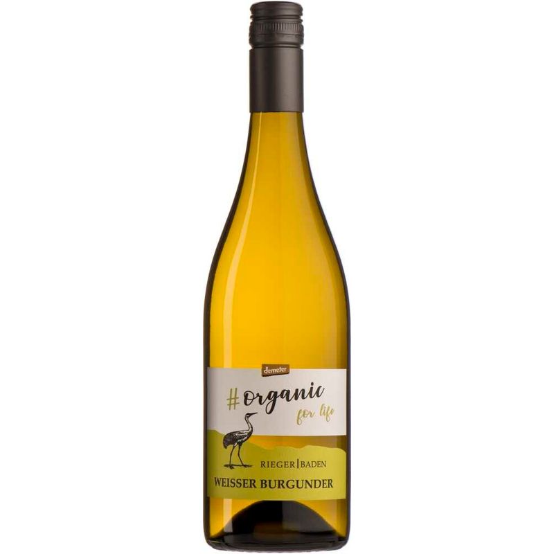 Weingut Rieger Rieger Organic for Life Weißburgunder - Produktbild