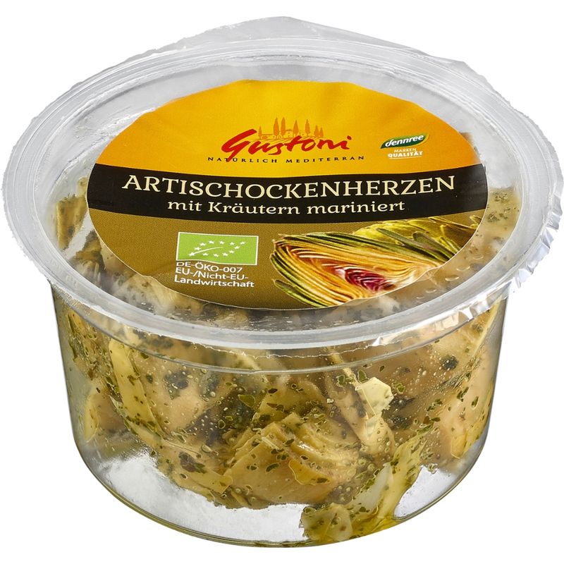 Gustoni Artischockenherzen mit Kräutern mariniert - Produktbild
