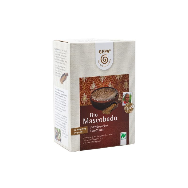 GEPA - The Fair Trade Company Bio Mascobado Vollrohrzucker unraffiniert - Produktbild