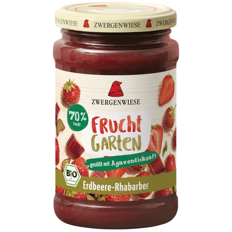 Zwergenwiese FruchtGarten Erdbeere-Rhabarber - Produktbild