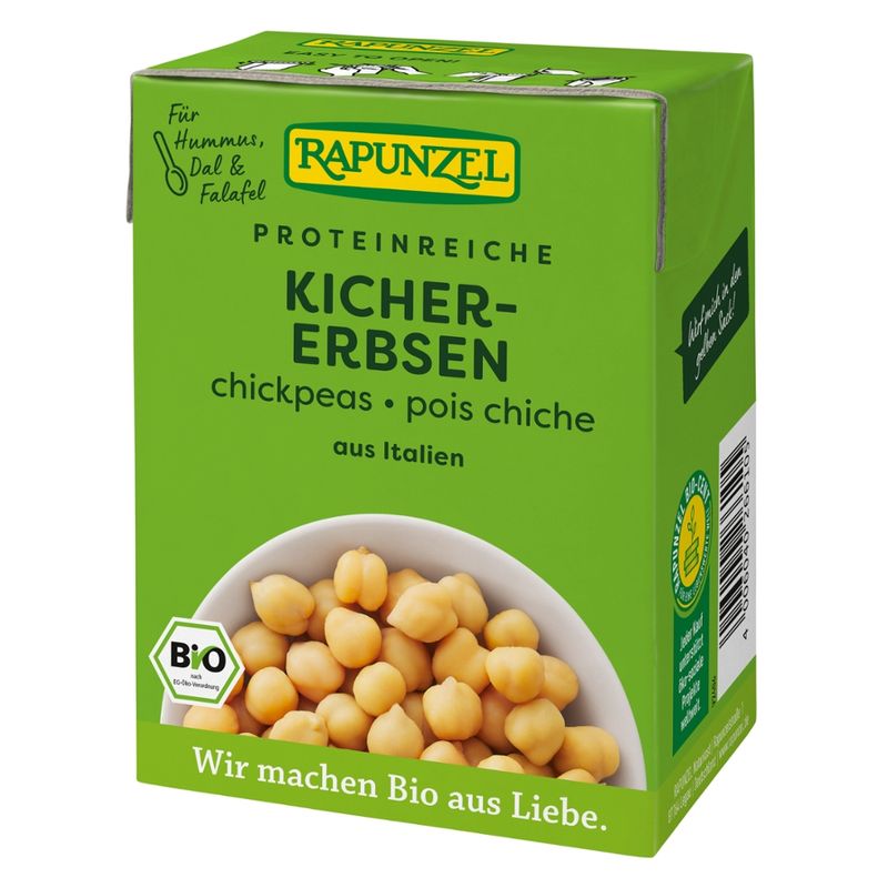 Rapunzel Kichererbsen im Tetra Pak - Produktbild
