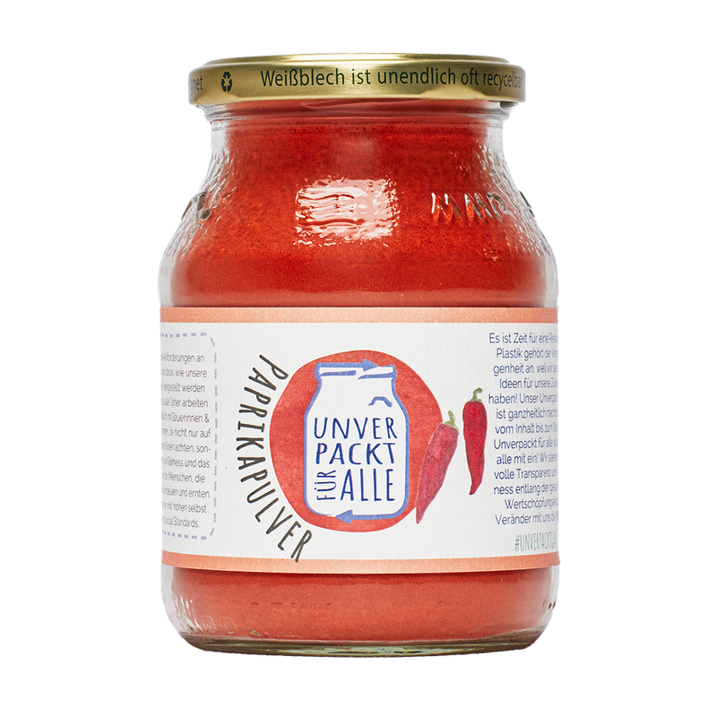 Unverpackt für alle Paprika edelsüß, EG Bio, MMP-gr, 290g - Produktbild