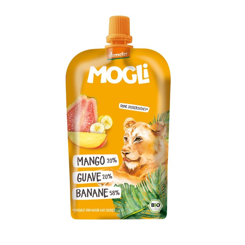 Mogli Quetschie Mango-Guave - Produktbild