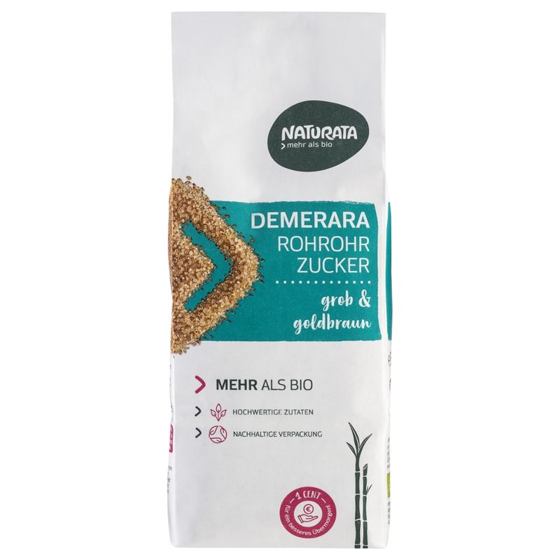 NATURATA Demerara Rohrohrzucker - Produktbild