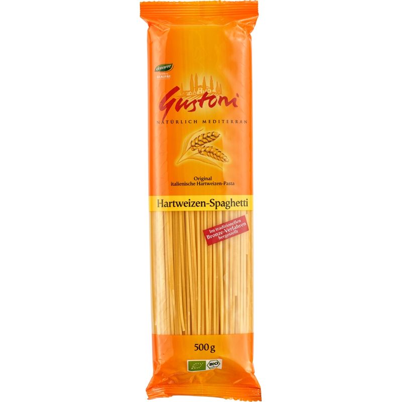 Gustoni Hartweizen-Spaghetti, Original italienische Hartweizen-Pasta - Produktbild