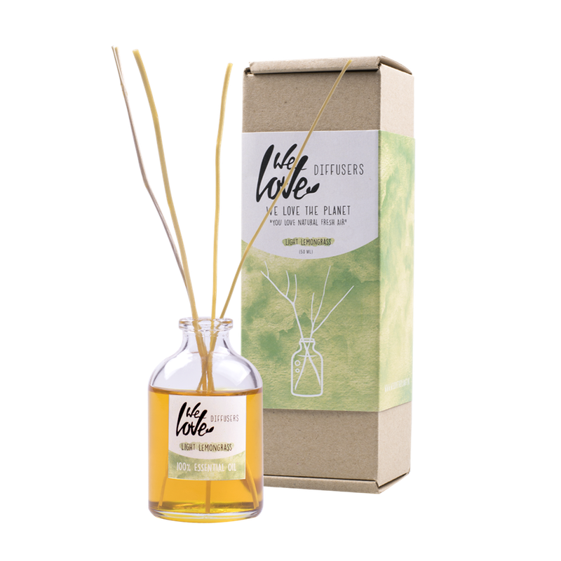 We Love The Planet WLTP Diffuser Light Lemongrass - Produktbild