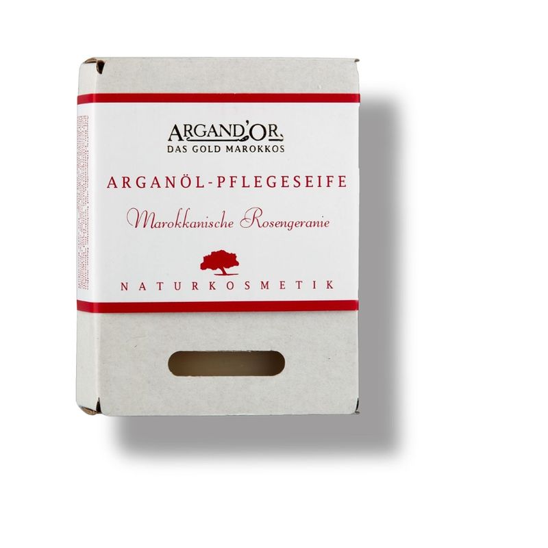 ARGAND´OR Argand´Or Arganöl Pflegeseife Marokk. Rosengeranie - Produktbild