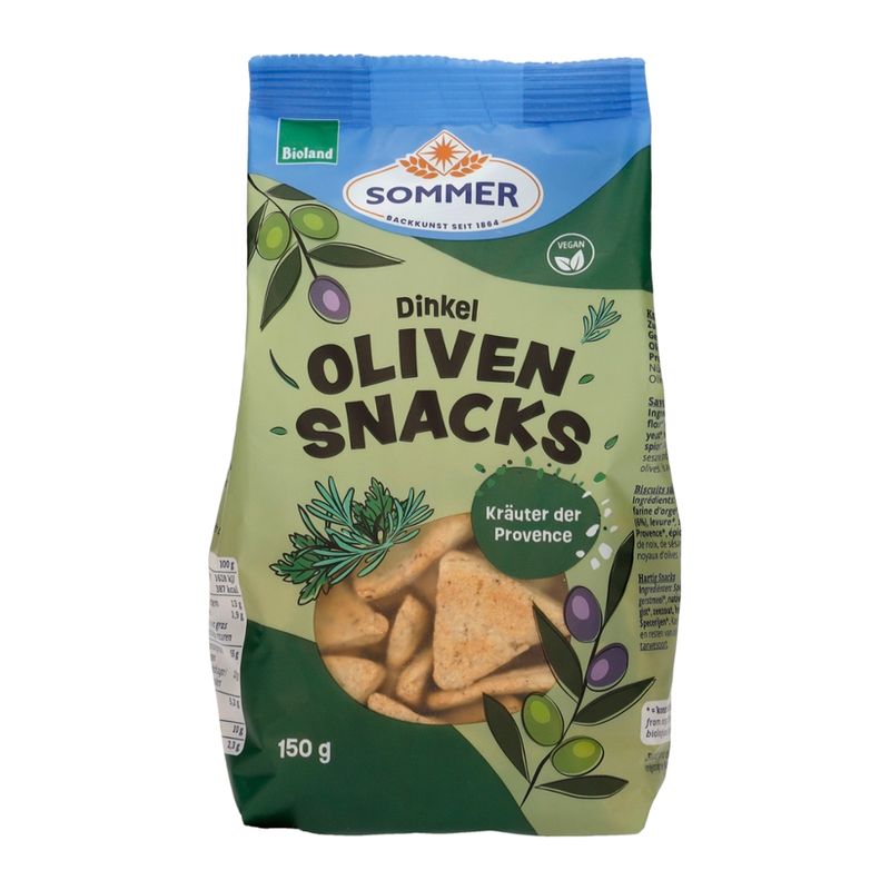 Sommer Dinkel Oliven-Snacks Kräuter der Provence - Produktbild