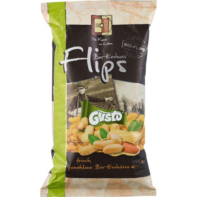 BioArt AG BioArt Bio Erdnuss-Flips 150g - Produktbild