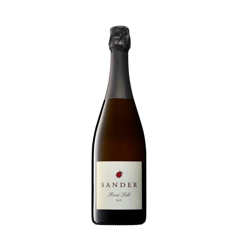 Sander – ökologische Weine Rosé Sekt brut - Produktbild