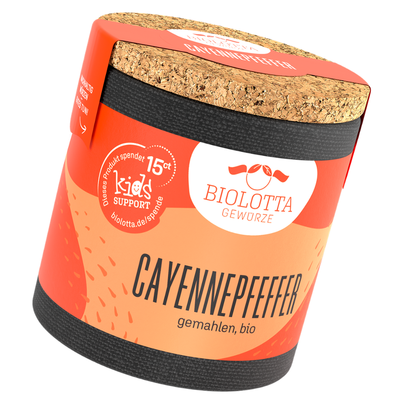 Biolotta Biolotta Korkdose Cayennepfeffer gemahlen, bio - Produktbild