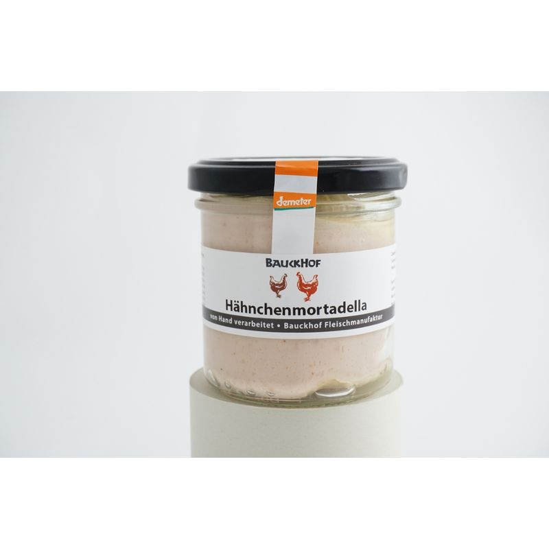 Bauckhof Hähnchenmortadella im Glas - Produktbild