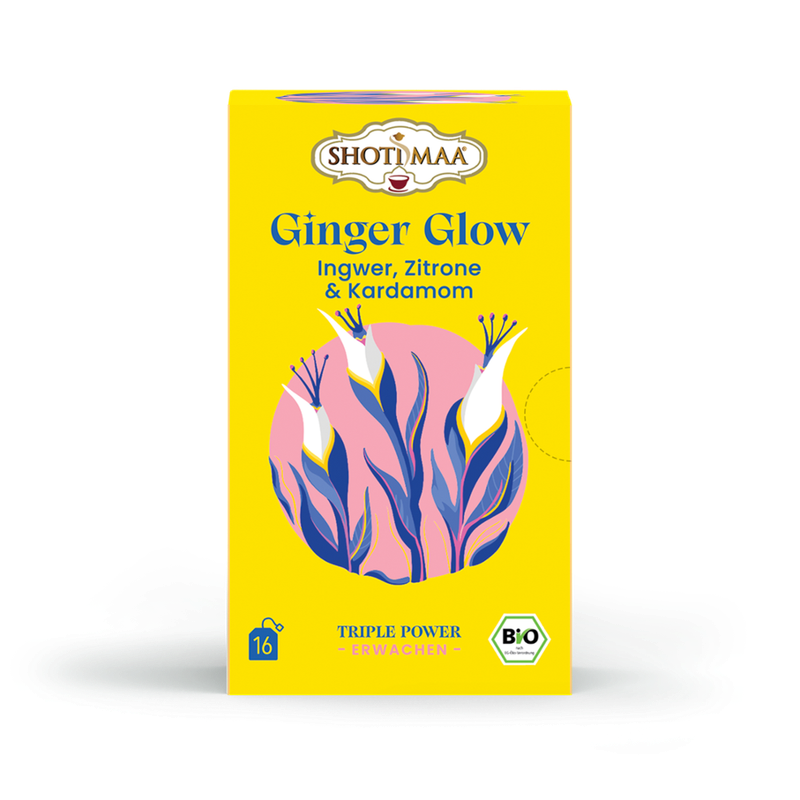 Shoti Maa Ginger Glow - Ingwer, Zitrone & Kardamom - Produktbild