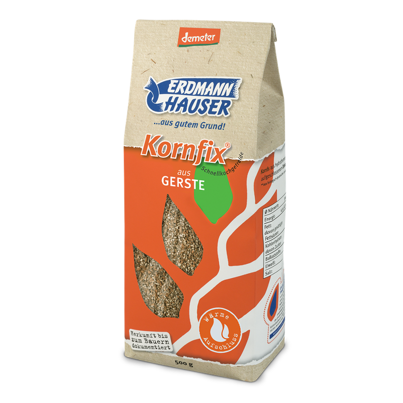 ErdmannHAUSER Getreideprodukte ErdmannHAUSER demeter Kornfix® aus Gerste - Produktbild