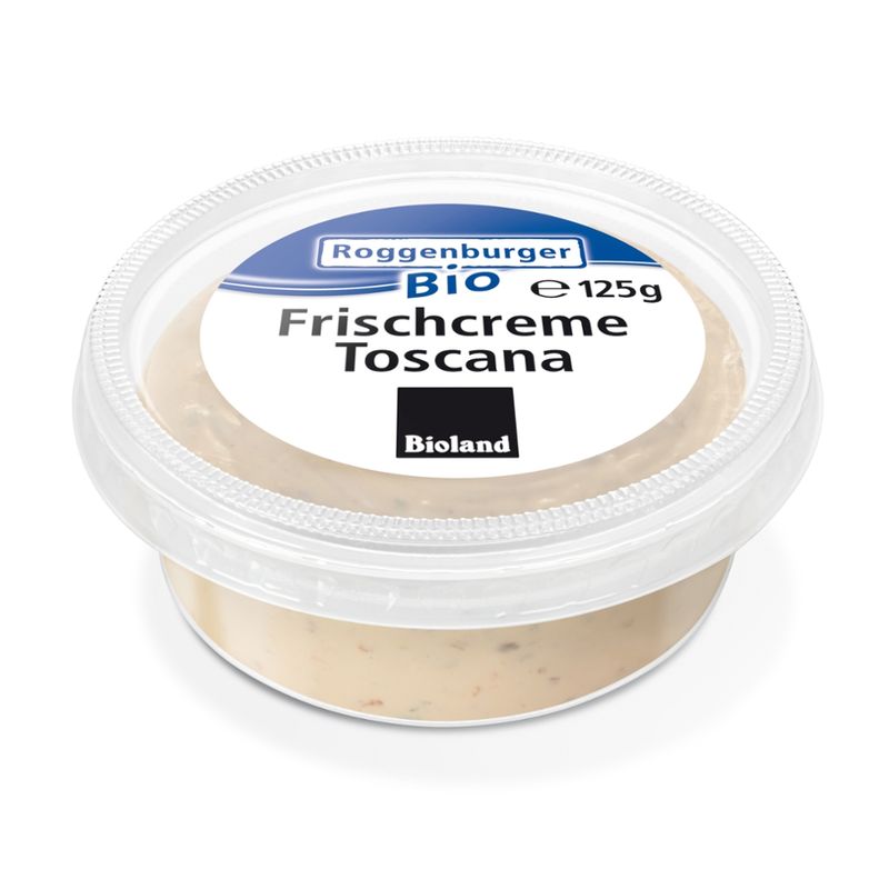 Roggenburger Bio Roggenburger Bio Frischcreme Toscana 125 g PRE PACK - Produktbild