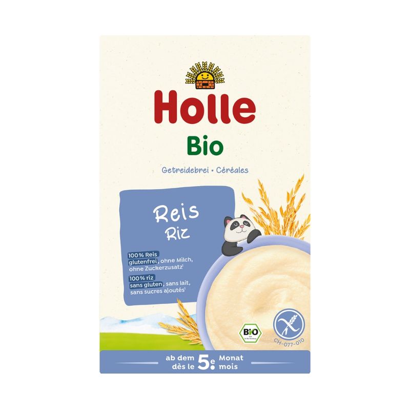 Holle  Bio-Getreidebrei Reis - Produktbild