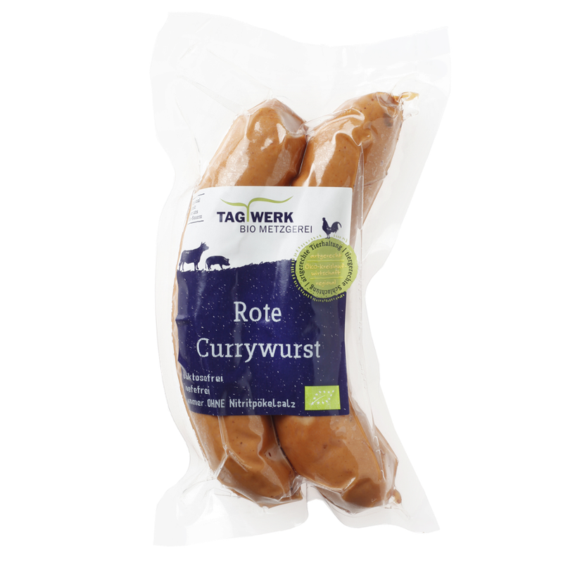 TAGWERK Currywurst-rot 2 Stk. - Produktbild