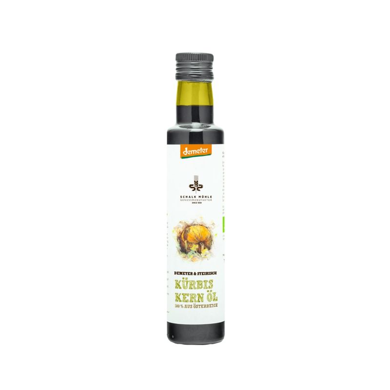 Schalk Mühle 250 ml Demeter Steirisches Kürbiskernöl g.g.A. - Produktbild